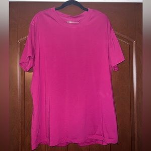 lululemon All Yours Tee Magenta Purple size 12